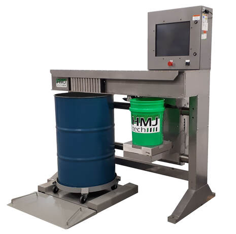 HMJ tech A355 Dispenser & Drum Filling