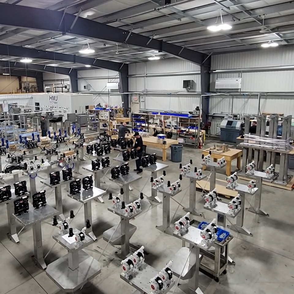 HMJ tech factory dispenser production