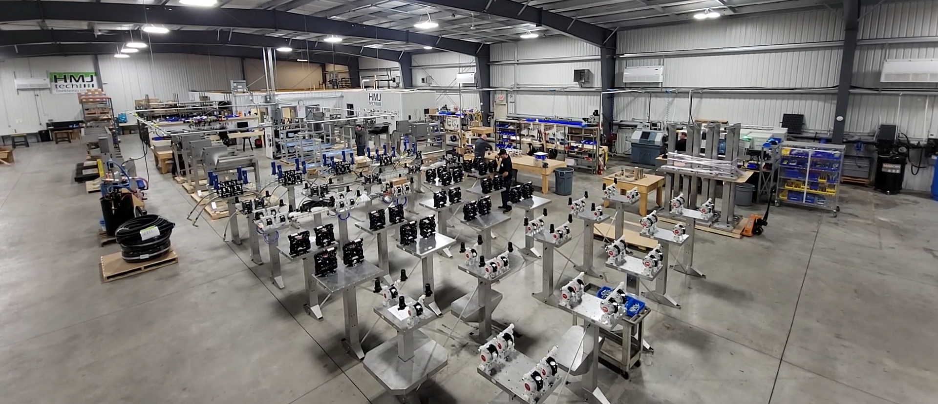 HMJ tech factory dispenser production plant