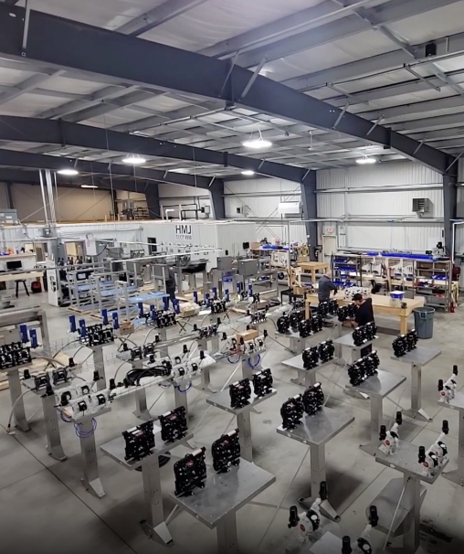 HMJ tech factory dispenser production plant