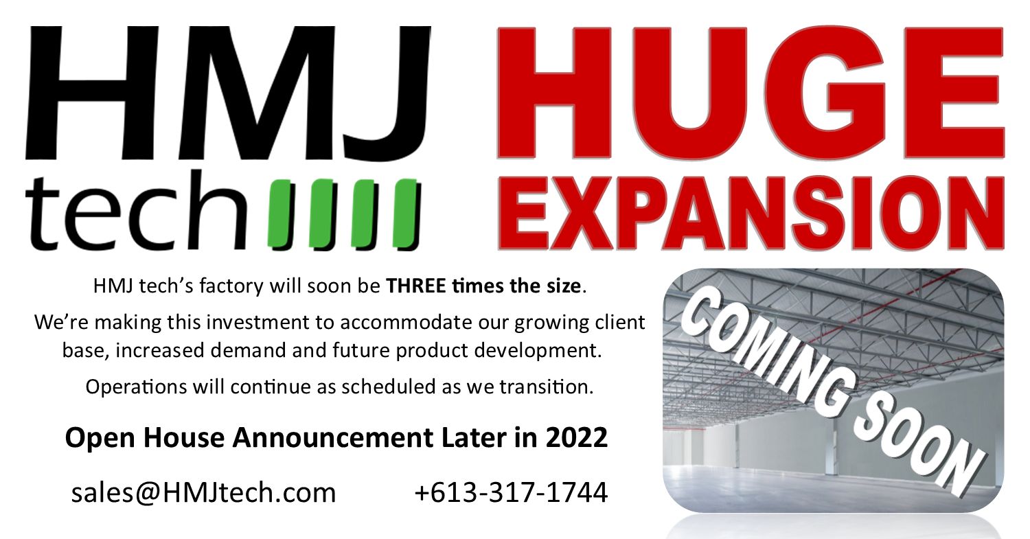 HMJ Tech's factory will soon be three times the  size
