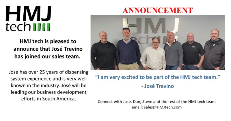 HMJ tech is pleased to announce that José Trevino has joined our sales team. 
