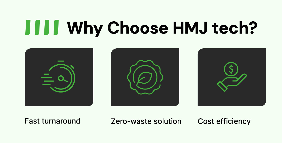 highlighting a dispenser that is fast, efficient and sero-waste